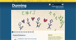 Desktop Screenshot of dunning.ca