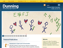 Tablet Screenshot of dunning.ca